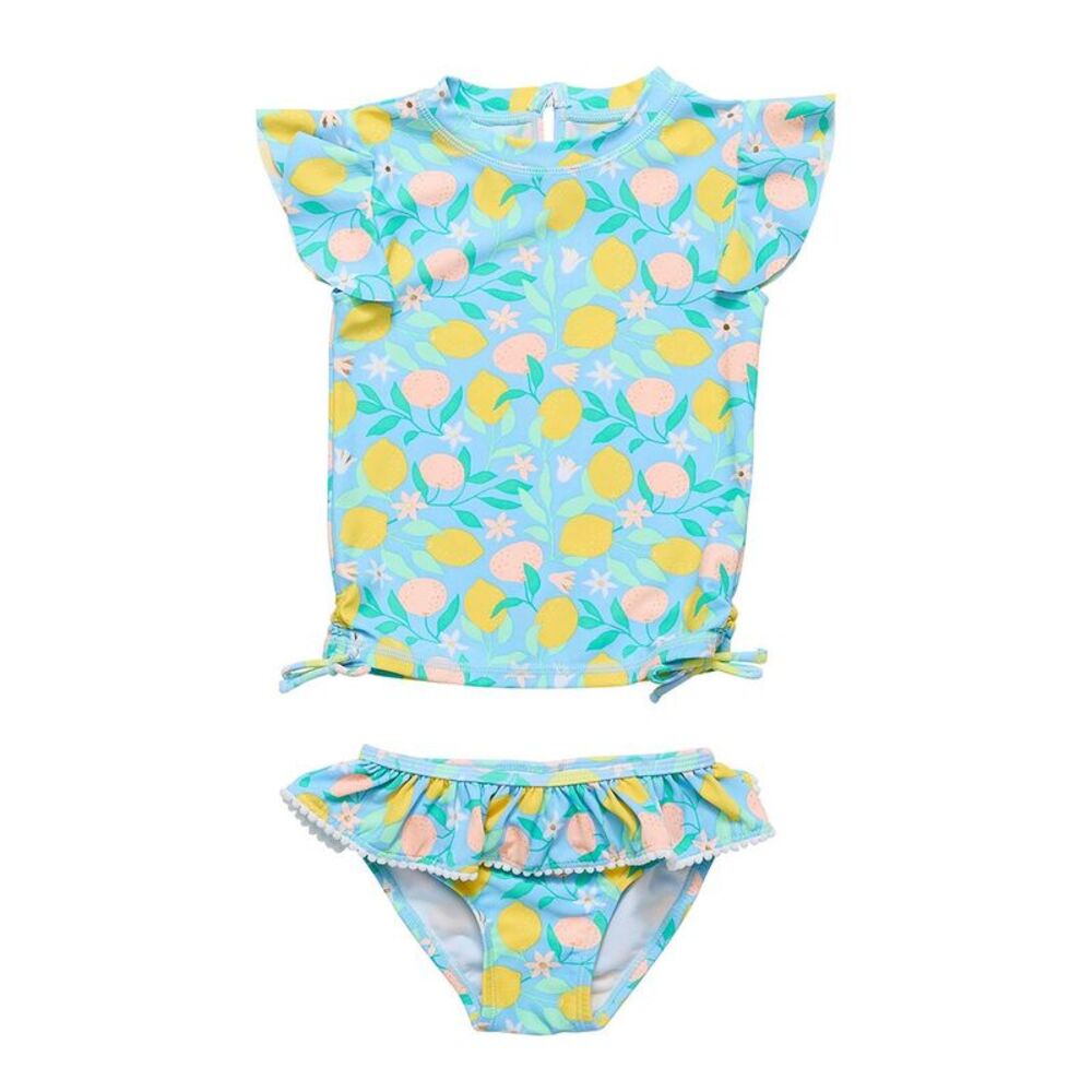 Snapper Rock Girls  Lemon Drops Ruffle Set